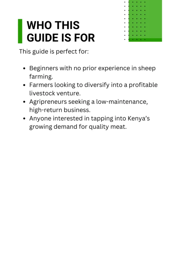 Earn 100k Every 2 Months From Dorper Sheep Farming in Kenya - Image 3