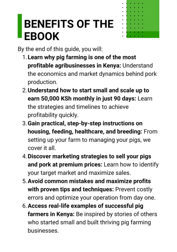 Pig Farming Profits: Earn 50,000 KSh Monthly (Even as a Beginner !) - Image 4