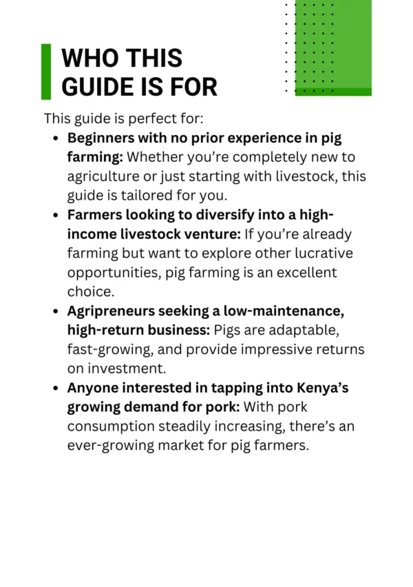 Pig Farming Profits: Earn 50,000 KSh Monthly (Even as a Beginner !) - Image 3