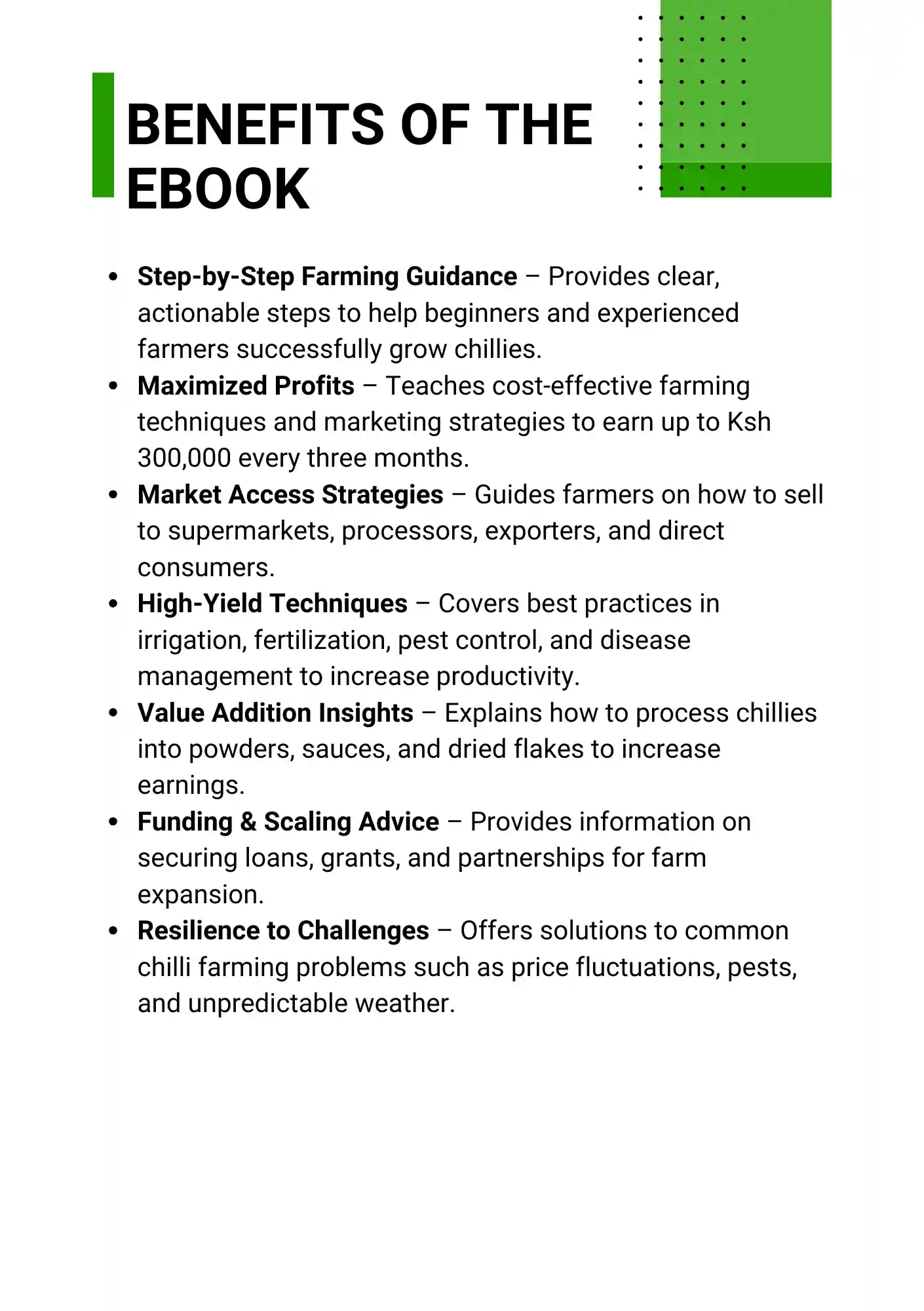 Earn Ksh 300,000 Every 3 Months from Chilli Farming in Kenya - Image 2