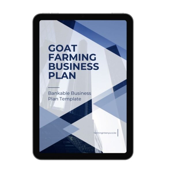 goat farming business plan template