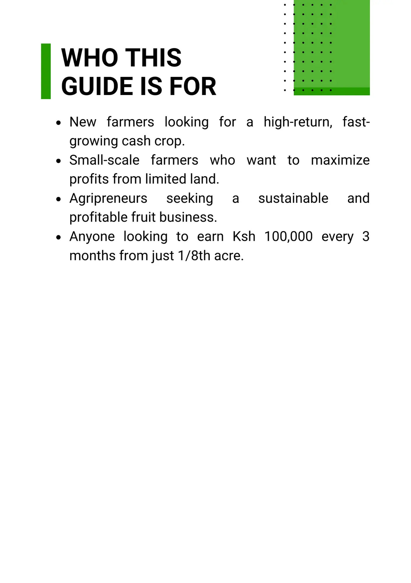 Earn Ksh. 100k Every 3 Months from 1/8th Acre of Strawberry Farming - Image 3